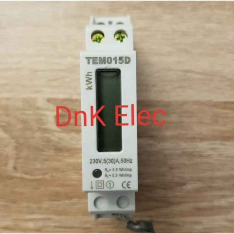 KWH Meter 1 Phase (LCD/Digital) Merk THERA TEM015-D4250