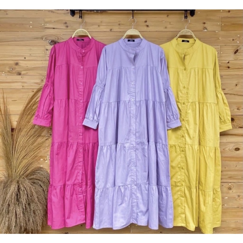 MAXI DRESS QIQI DRESS ZARA BASIC-1