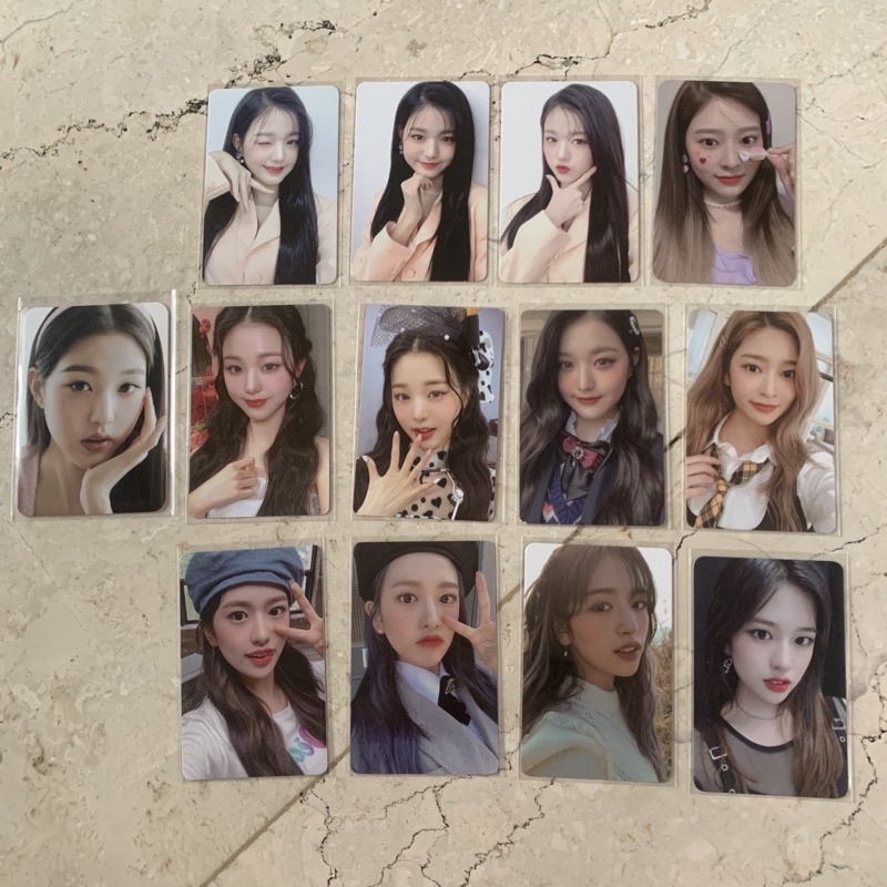 minju yuri yujin wonyoung izone photocard pc glassy candy one reeler oneiric diary or od beret dicon