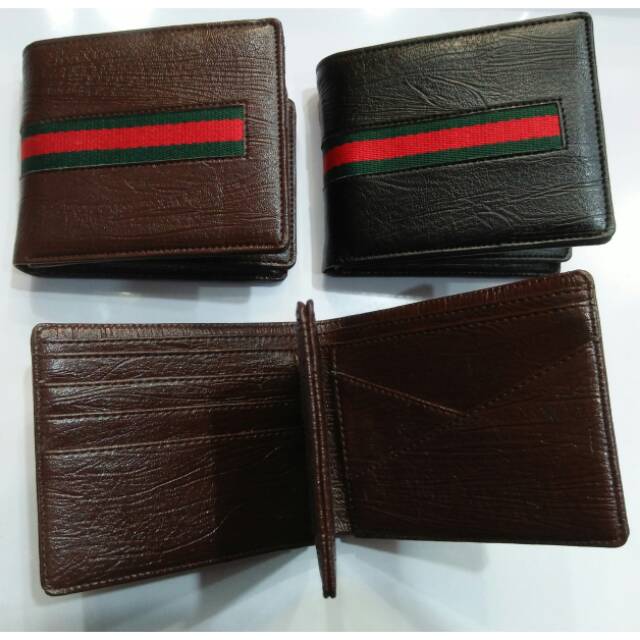 Dompet original lipat pendek list