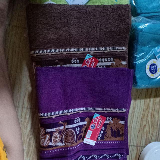 Handuk Merah Putih Nusantara Tanggung Ukuran 50*100 Grade A Dan Grade B