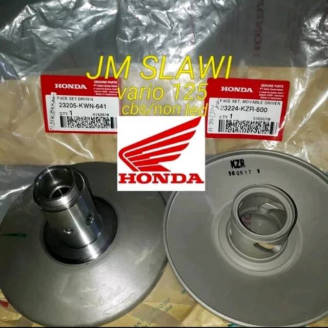 Pully vario 125 ori honda