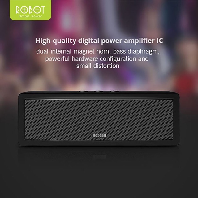 SPEAKER BLUETOOTH ROBOT RB430 BOOMING BASS RB 430 6W/ RB 420 RB420 10W / RB110 RB 110 5W HiFi Speaker- Garansi Resmi 1 Tahun