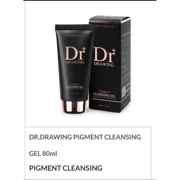 DR DRAWING PIGMENT CLEANSING GEL / CLEANSING GEL DR DRAWING UNTUK MEMBERSIHKAN TINTA SULAM