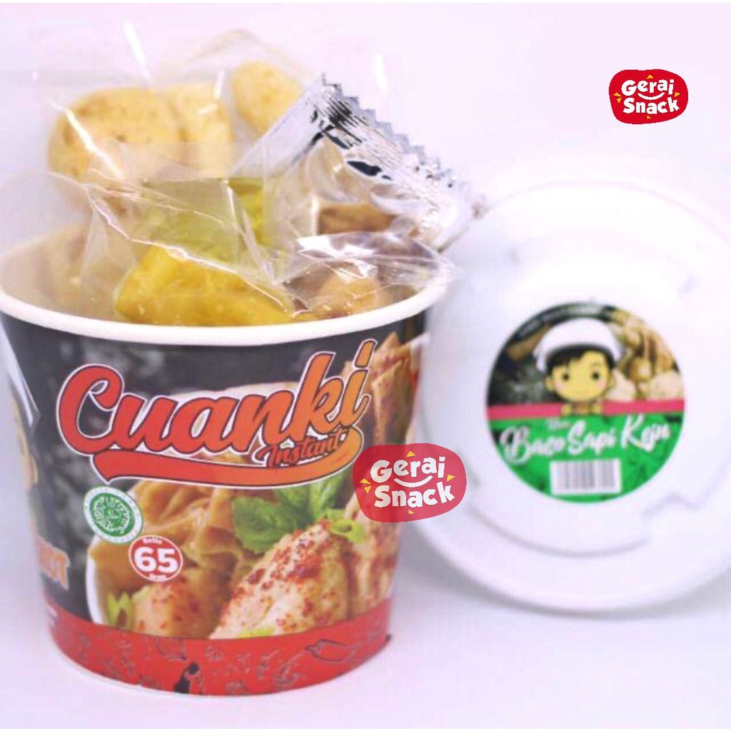 Cuanki Kuah Instan Cheebhot Cukup Tinggal Seduh Best Seller (65gr)