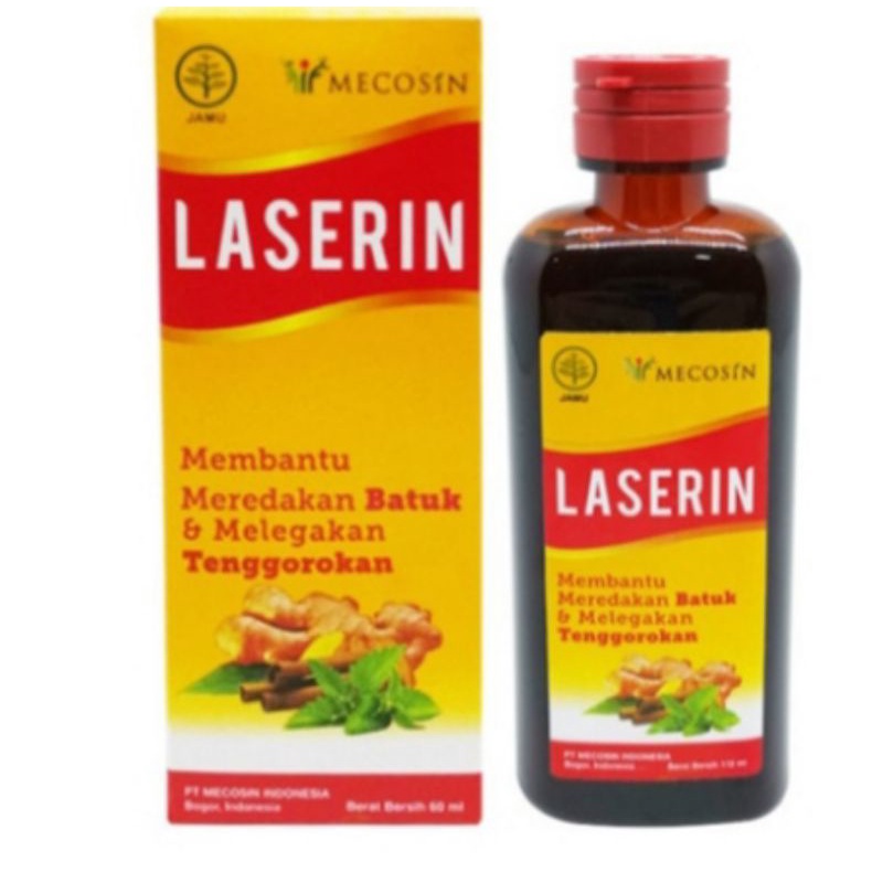 Laserin 60ml/Obat batuk bayi,anak dan dewasa