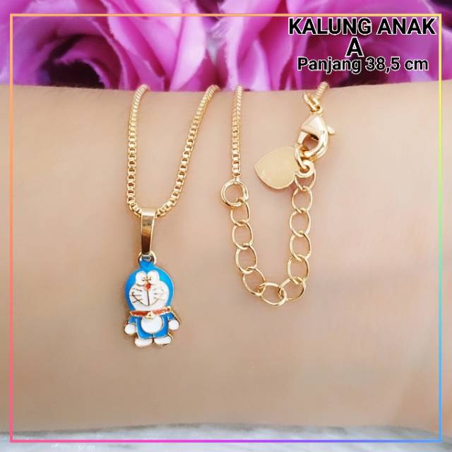 Kalung xuping kalung anak karakter lapis emas gold H133