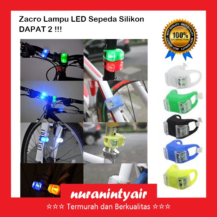 LED Lampu Sepeda Depan Belakang - Lampu Led Sepeda Aksesoris Sepeda