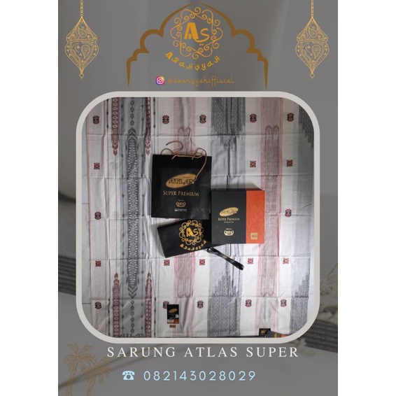 sarung ATLAS super premium full songket