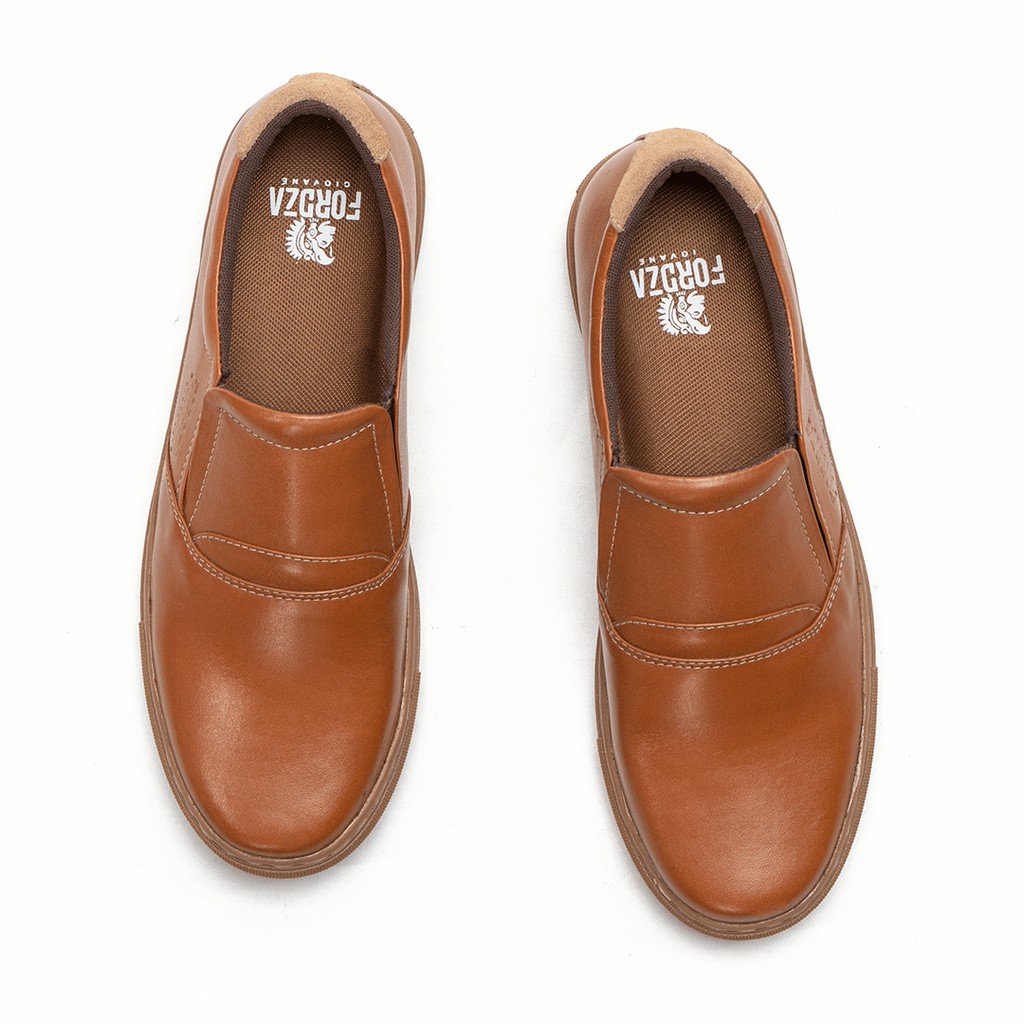 Sepatu Pria Sepatu Slip On Pria Casual Kulit Asli Fordza  WEASLY Q71