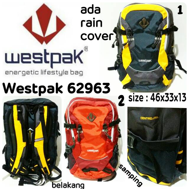 Tas ransel backpack Westpak 62963 tas punggung keren terbaru dan termurah