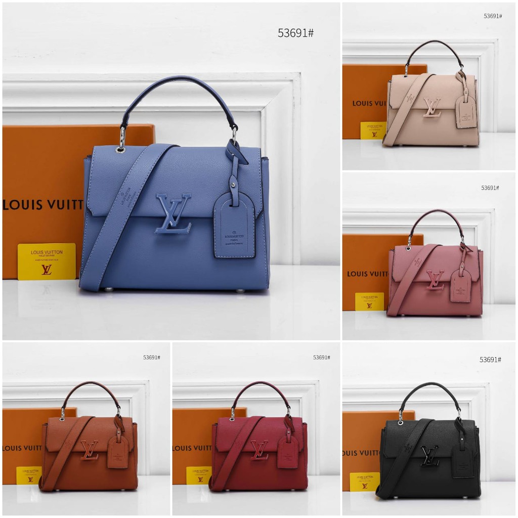 TAS FASHION LV #53691 HR Grenelle MM Bags TAS BATAM MURAH TAS IMPORT TAS BRANDED TAS FASHION