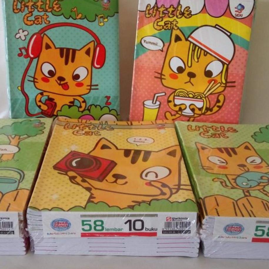 

Buku Tulis 58 Lembar SIDU / kIKY 58 LEMBAR / kIKY 60 LEMBAR BUKU TULIS SEKOLAH ダ