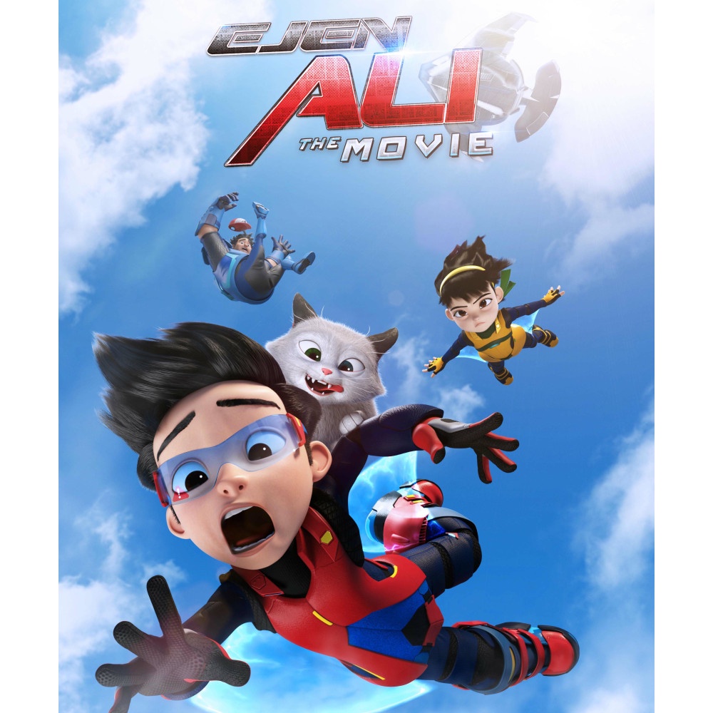 Kaset Animasi DVD: Ejen Ali: The MOVlE (2019)