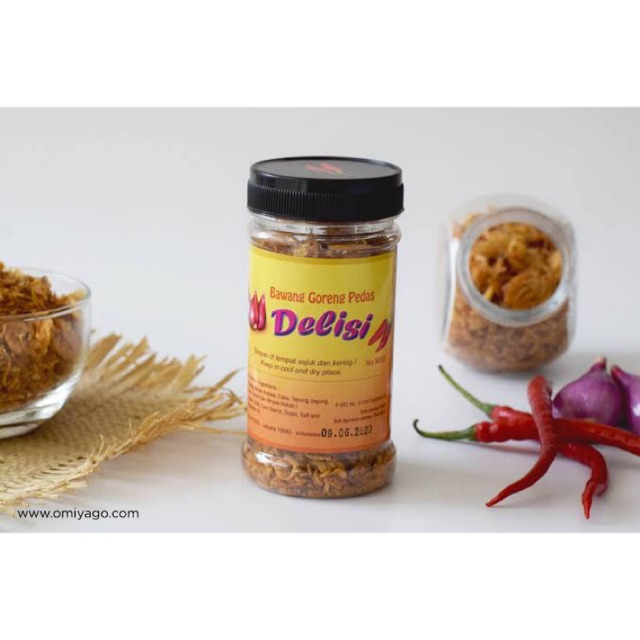 

DELISI BAWANG GORENG TERI PEDAS 65G