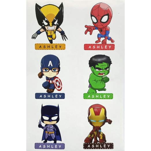 

Stiker_Label_Nama_Superhero_Chromo