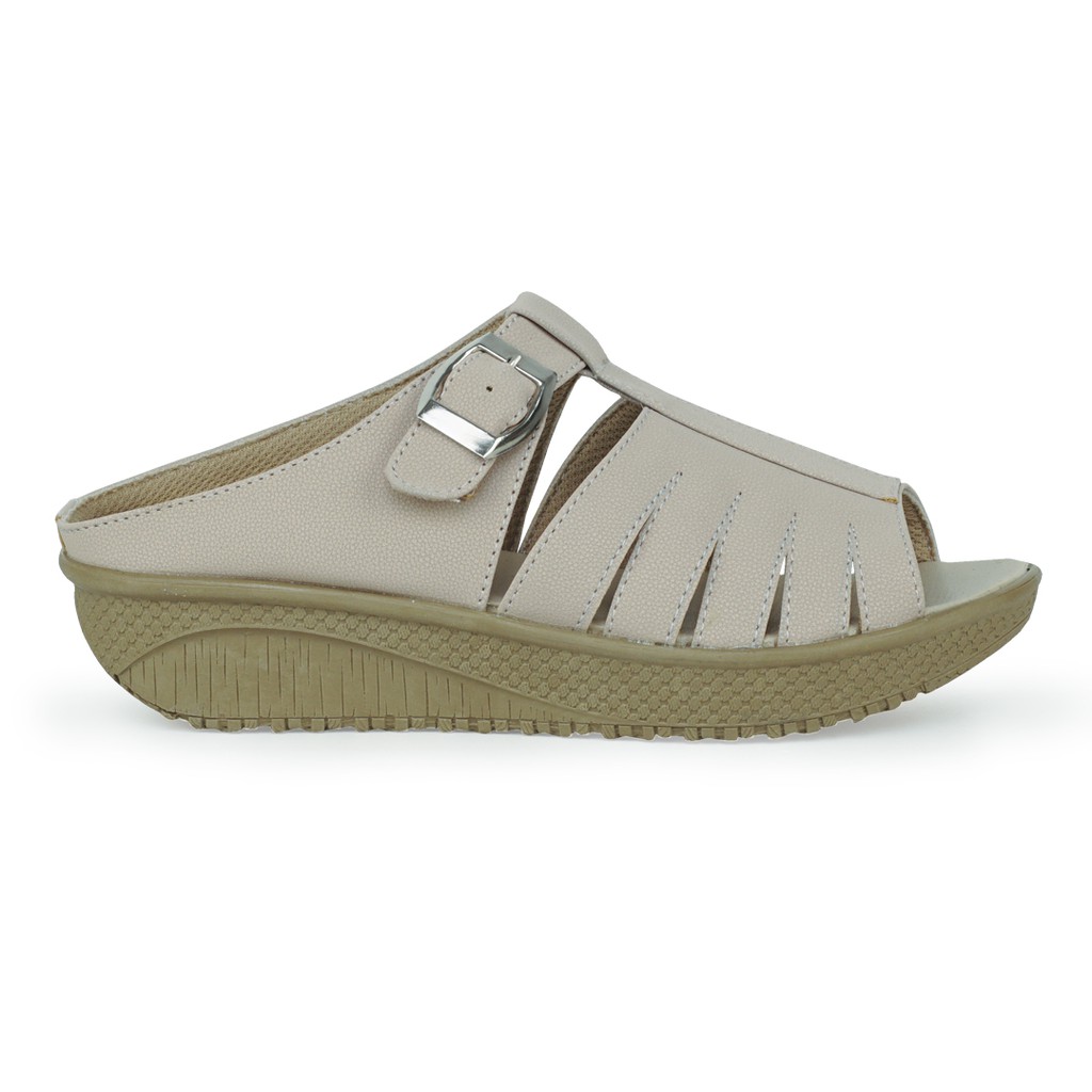 sandal bustong slip on wanita murah&amp;bagus SPCT 019