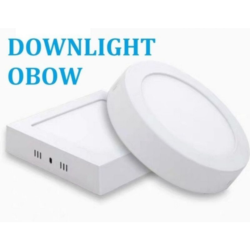 Downlight Led Panel OB Outbow 12W 12 Watt Putih Kuning