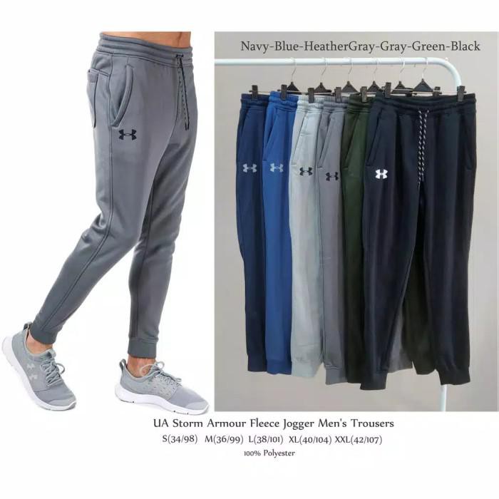 Ket / Celana Jogger Under Armour Storm Fleece Original