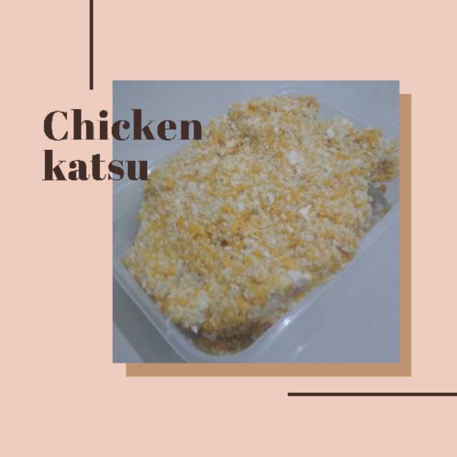 

Chicken katsu (isi 3 pcs) /pack