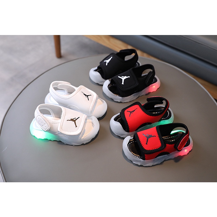 Minipetite SH21102 Sepatu Sendal Sandal Lampu Led Anak Laki Laki