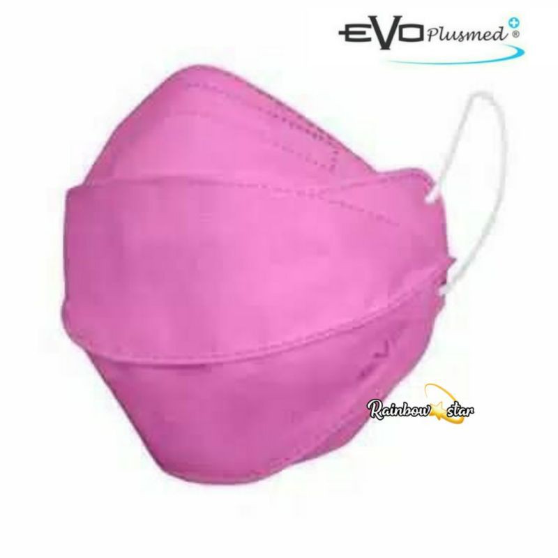 Masker Evo Plusmed 4D 3ply Standar Medis / Surgical Face Mask Earloop / Pelindung Hidung