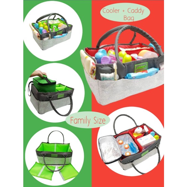 Caddy Bag Baby Argen  +  Cooler Bag  Tas asi Set  (Paket Pumping Argen ) ARC02