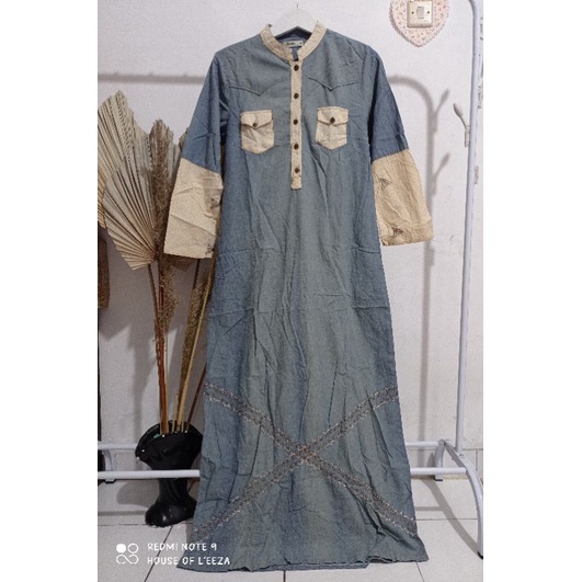 Gamis Denim Shofi Style