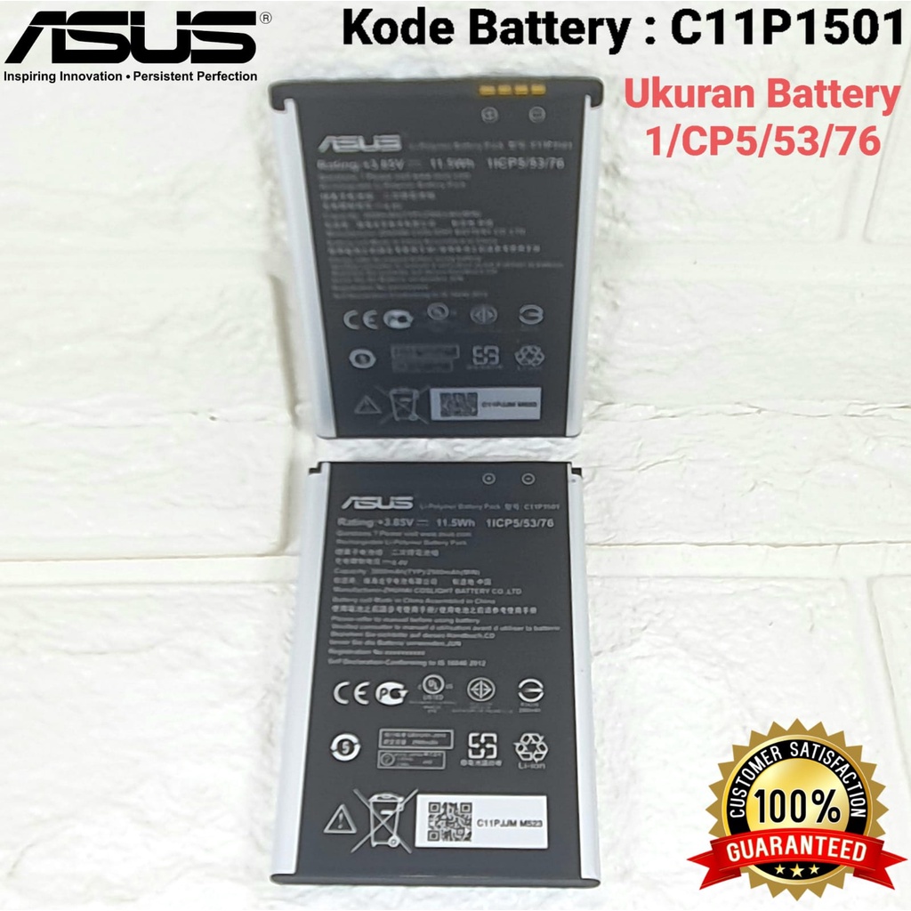 Baterai Battery Original ASUS Zenfone Selfie ZD551KL , Z00UD C11P1501