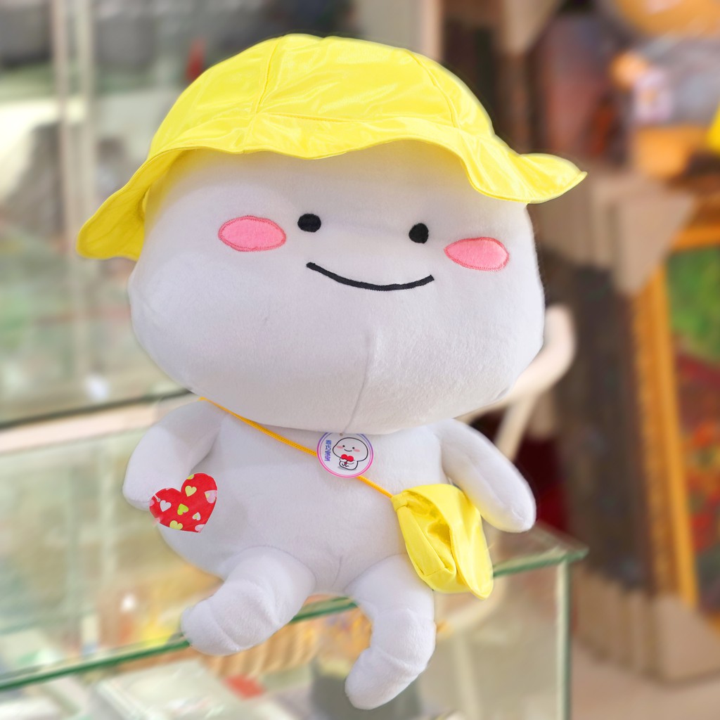 Boneka Pentol Quby Doll Cute baby Tas sekolah & Topi