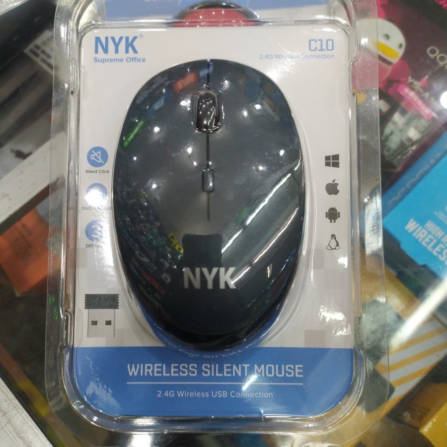 mouse wireless NYK silent C10