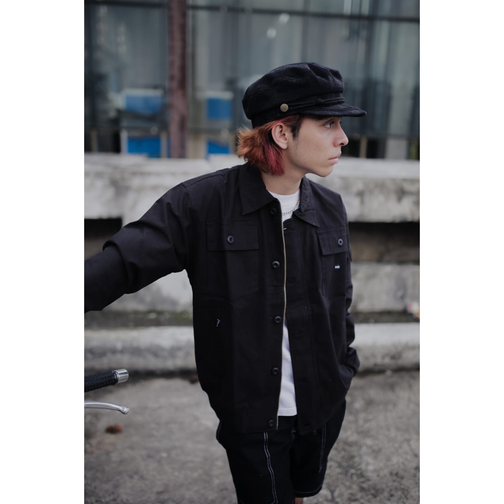 JAKET MOTOR PRIA - JAKET HITAM POLOS - JAKET OUTDOOR PRIA - JAKET BOMBER PRIA - JAKET BASEBALL PRIA