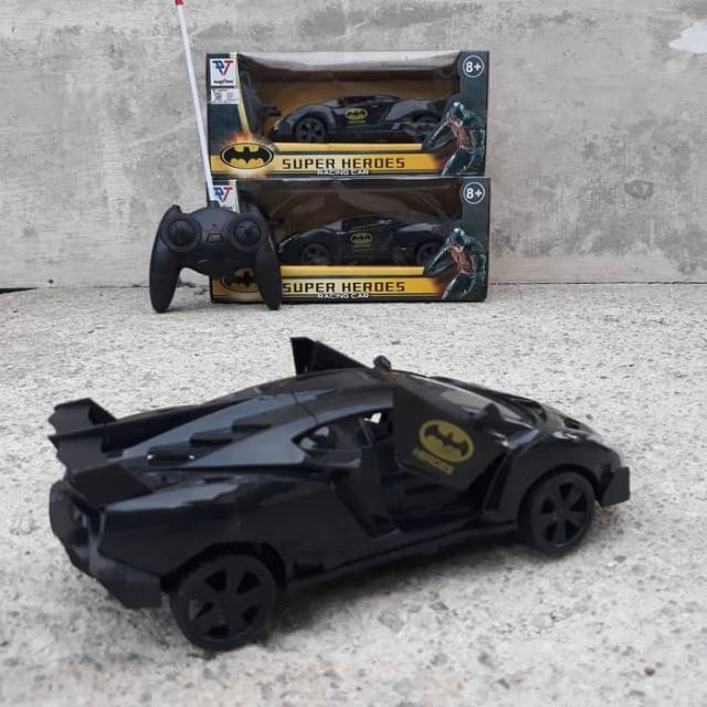 RC CAR BATMAN EDUKASI - MOBIL REMOTE CONTROL BUKA PINTU ANAK EDUKATIF