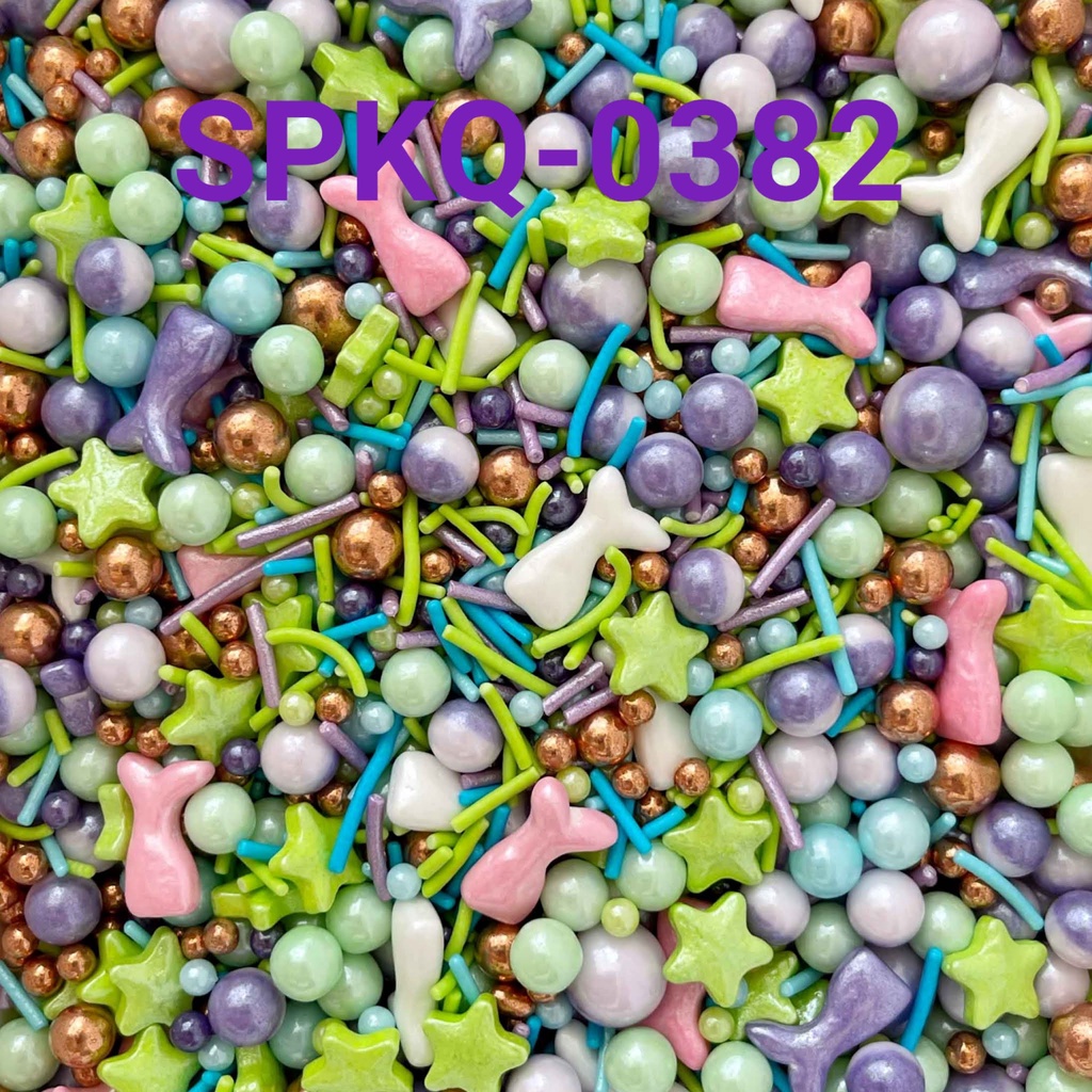 

SPKQ-0382 Sprinkles sprinkel 250gr mermaid bintang ekor duyung yamama baking grosir murah sprinkles cake dekorasi mutiara trimit decoration story sprinklestory sprinklesstory sprinkle story yamama baking