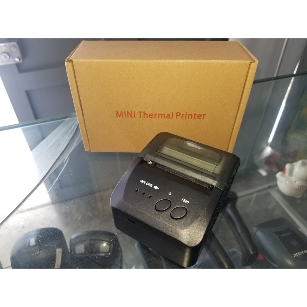 Printer Thermal Mini Mobile Bluetooth IWARE ZJ5809 58mm - ZJ58MP