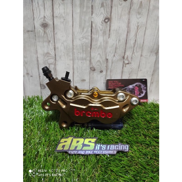 kaliper-caliper brembo 4p cnc posisi kiri  grade A10 thailand