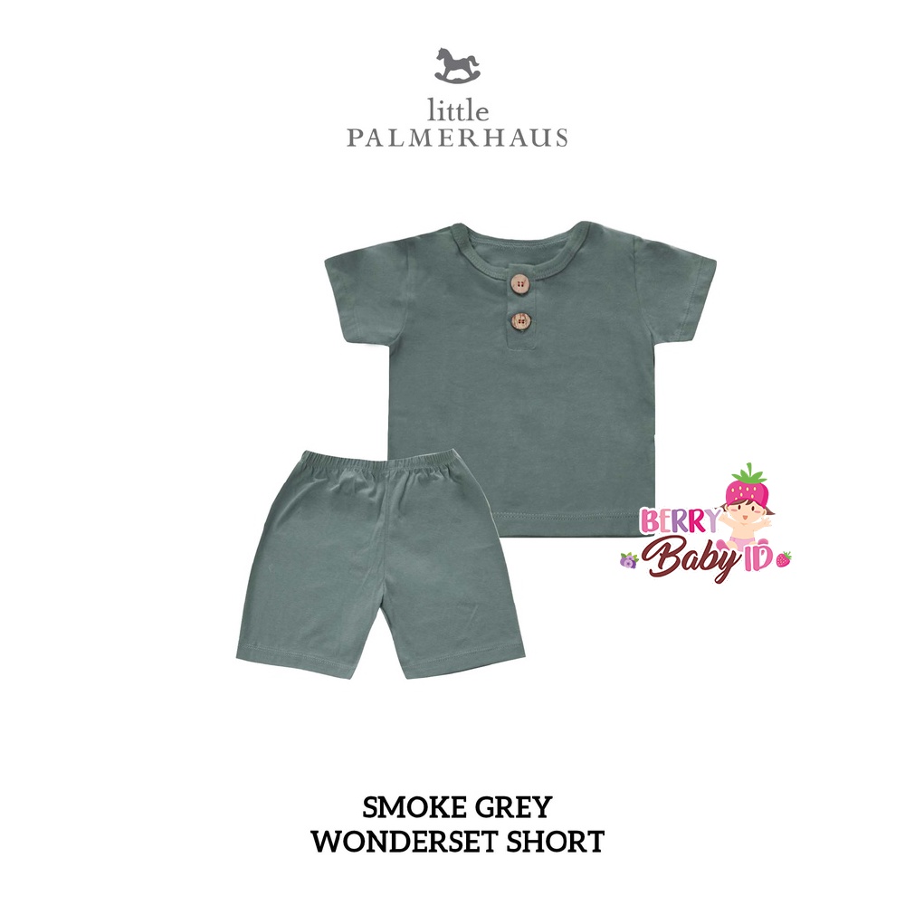 Little Palmerhaus Wonderset Kids Short Setelan Baju Celana Pendek Bayi Berry Mart