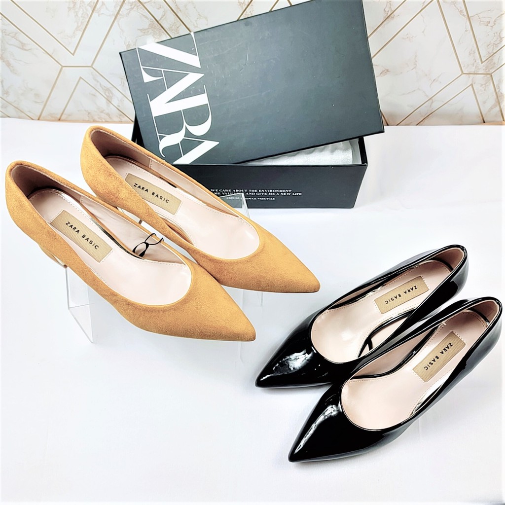 ZR Glossy Plated Basic Heels 68299-1-8