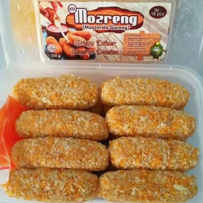 

Terbaru Mozreng (Mozarella Goreng)