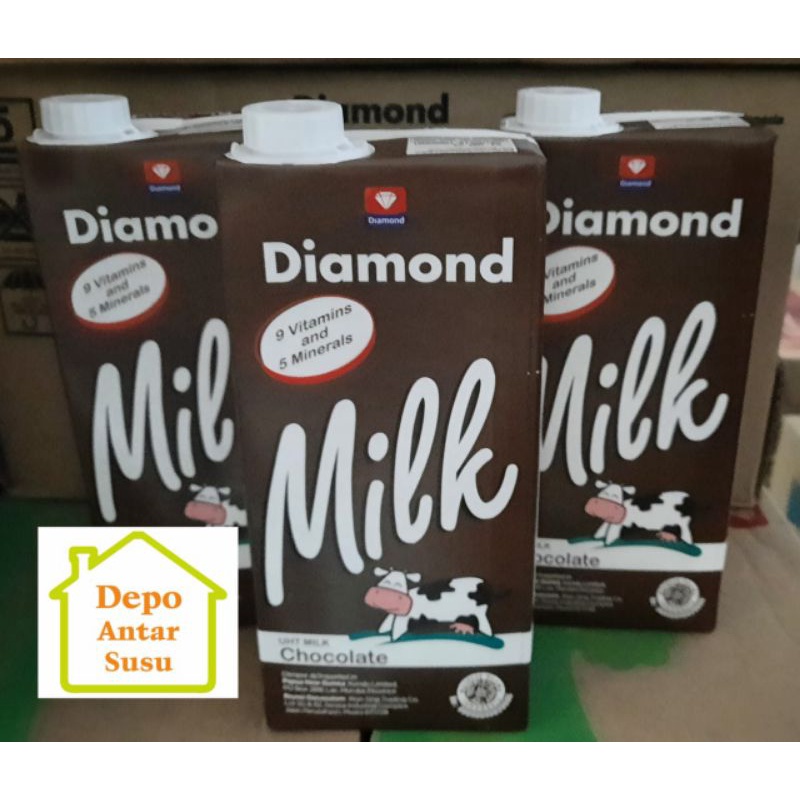 

Susu UHT Cokelat Diamond