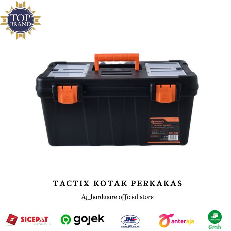 Tactix Kotak Perkakas Plastik 51 Cm / TOOL BOX