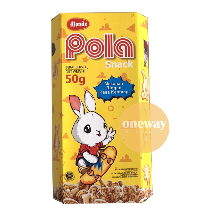 

TERBARU Monde Pola Snack BESAR 50 gr