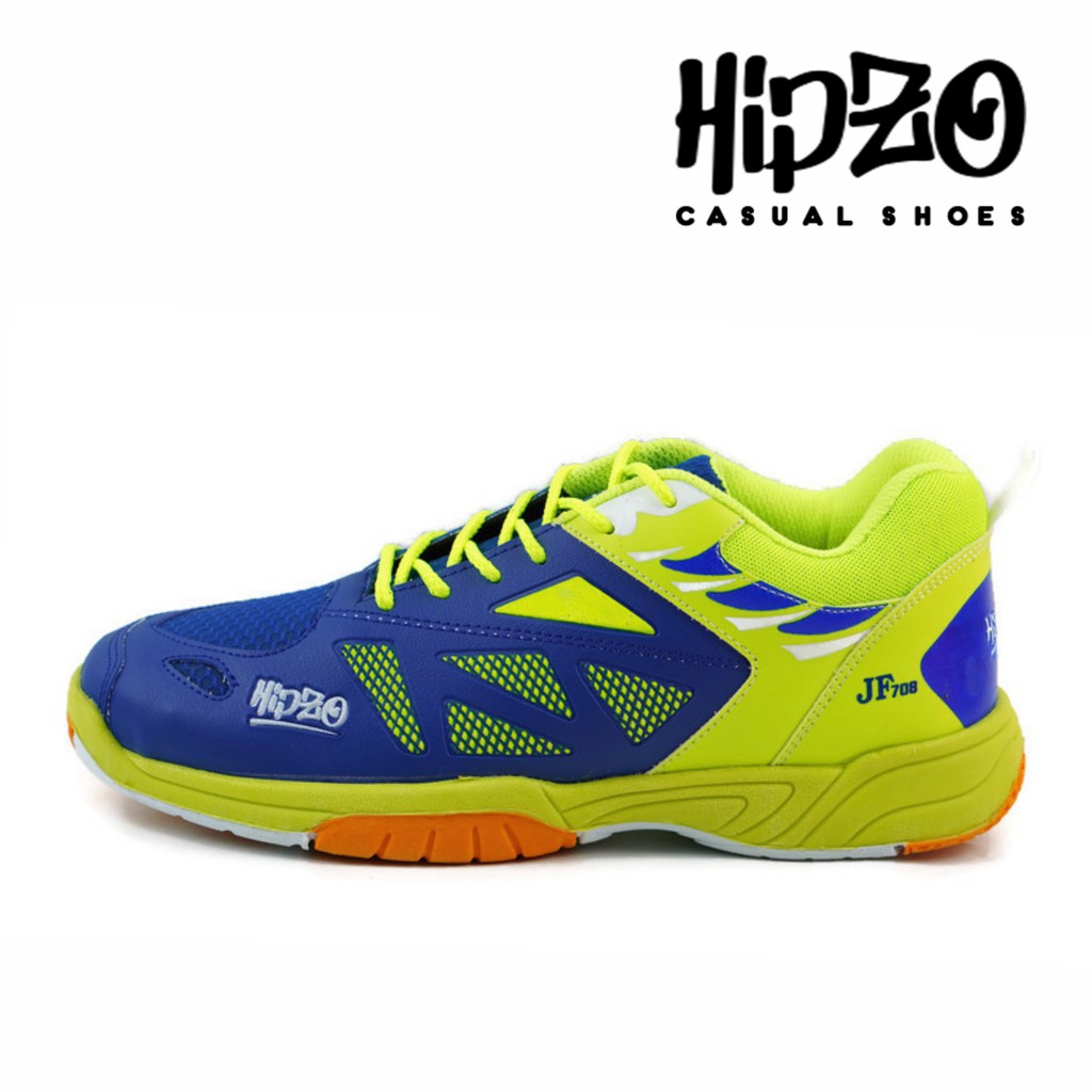Sepatu Pria Badminton Hipzo M048 Sepatu Olahraga Lari Senam Yoga Sneakers Original Image 3
