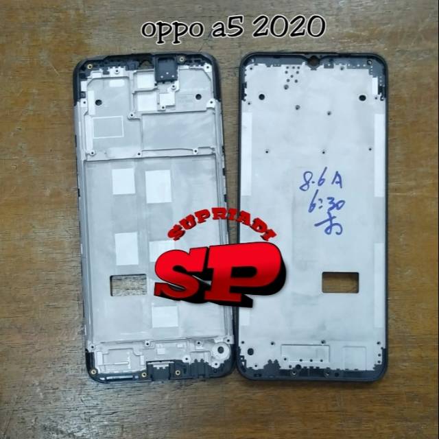 FRAME LCD TULANG TENGAH TATAKAM LCD OPPO A5 2020 TATAKAN