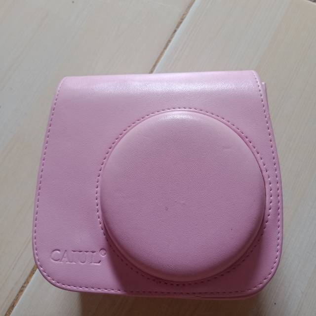 [SECOND] LEATHER BAG Instax Mini 8&9 PINK