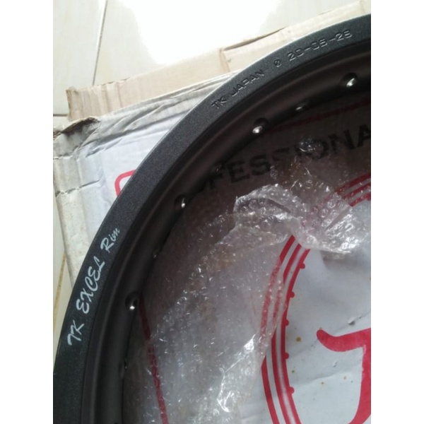 VELG TK EXCEL RIM 215/17 KULIT JERUK LIMITED, LANGKA BOSKU