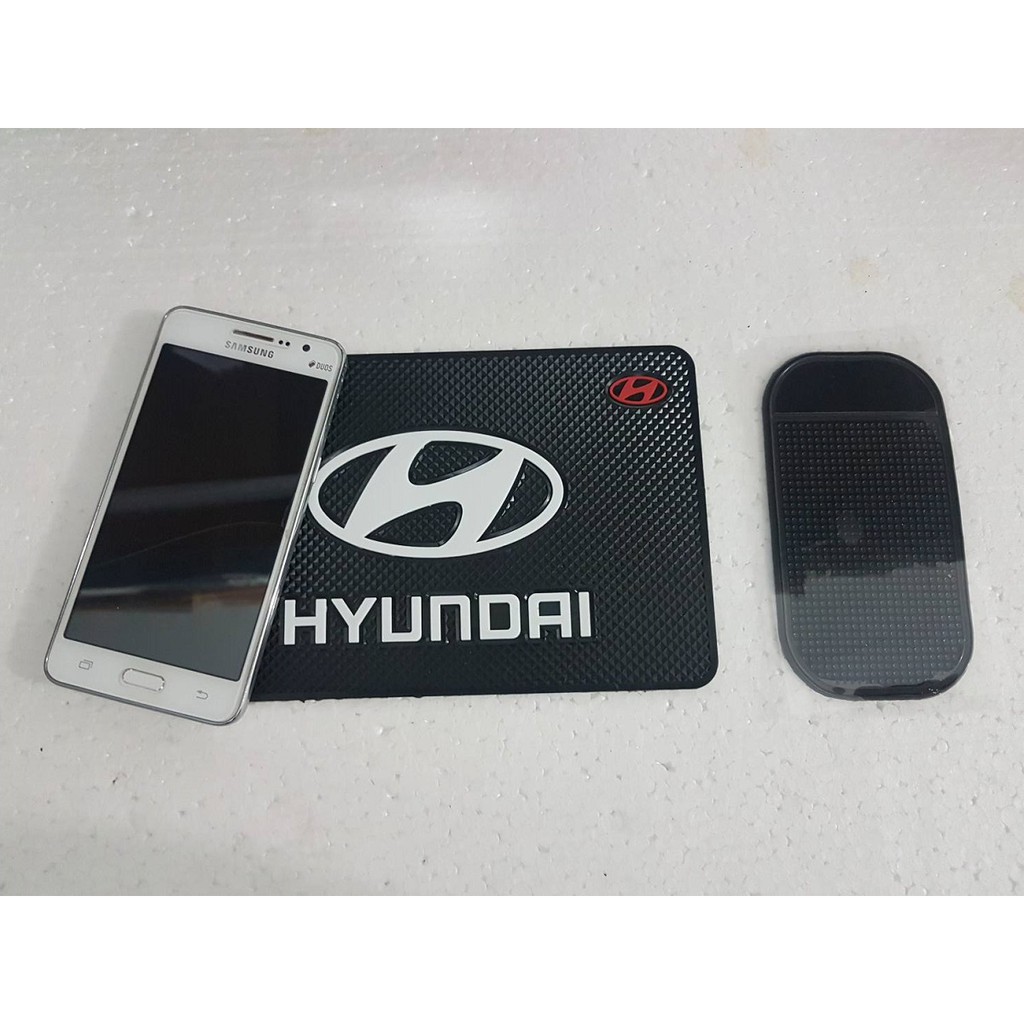 Dashmat Anti Slip Sticky Pad HP Dashboard Mobil HYUNDAI Tucson Santa Fe H1 I10 I20 Getz Accent Atoz