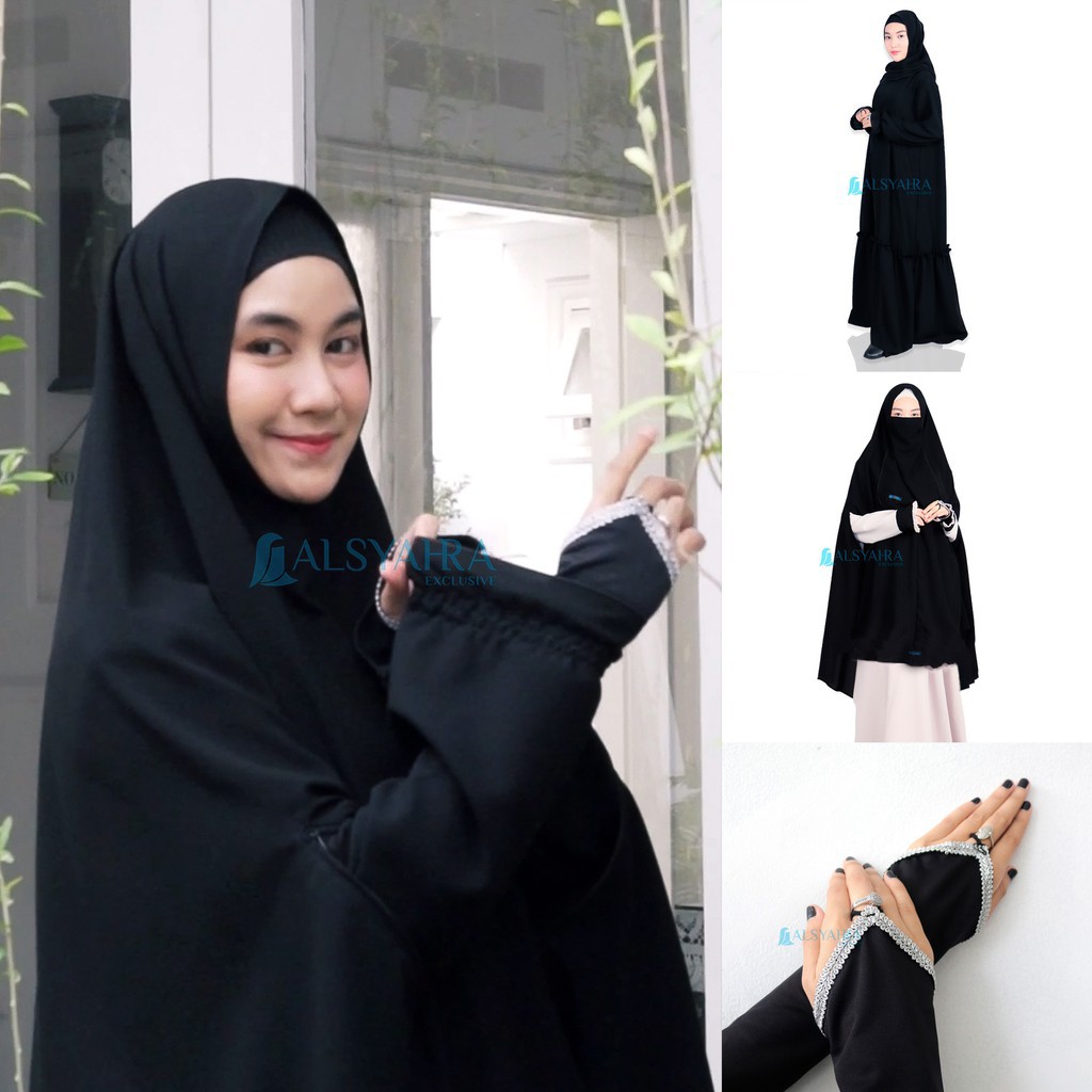 Bundling Gamis Khimar Alsyahra Exclusive x Anisa Rahma