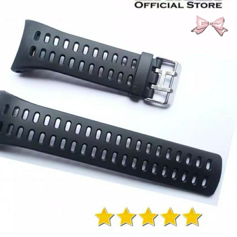 TALI JAM TANGAN SUUNTO AMFIBI RUBBER STRAP TALI JAM SUUNTO AMFIBI HITAM.