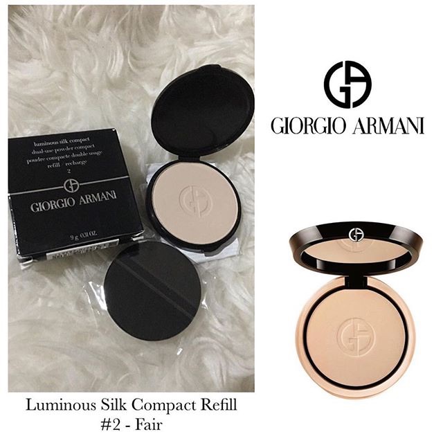 Jual GIORGIO ARMANI LUMINOUS SILK COMPACT DUAL-USE POWDER COMPACT 9 g /   Oz (Full Size) | Shopee Indonesia